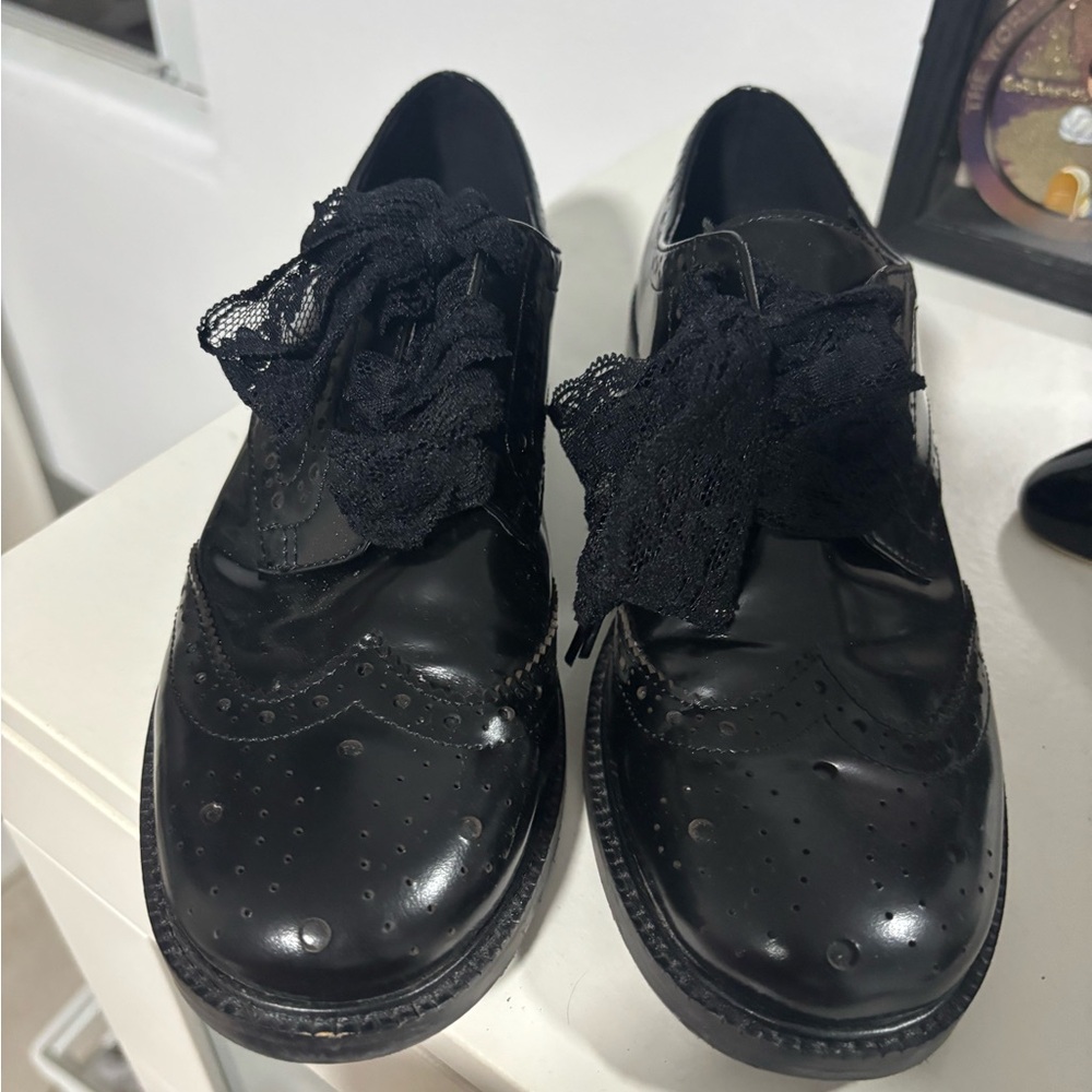 Elegant Black Women's Brogues - Marc Fisher